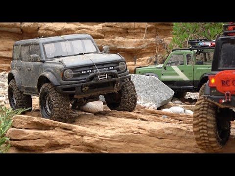RC CRAWLER PURE 4X4 Off Road RIVER Trail Group Show