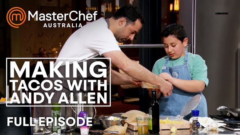 Making Andy Allen's Tacos in Junior MasterChef Australia | S03 E05 | Full Episode | MasterChef World