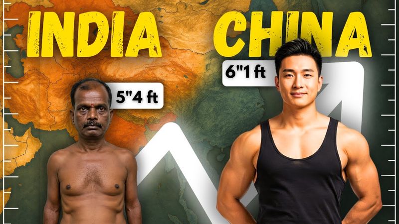 China Gets Taller… While India Stays Stuck? | Ansh Bhardwaj