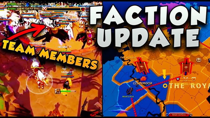 WE TESTED NEW FACTION UPDATE | Albion Online