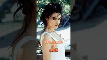 Monica Bellucci 1001-2025 Changes over time #monicabellucci #star #actor #history #story #shorts