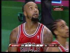 Бостон Селтикс - Чикаго Буллс на телеканале ''Спорт'' (2008), часть 1