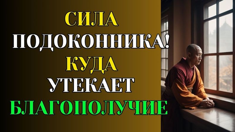Сила Подоконника! Куда Утекает Ваше Благополучие?