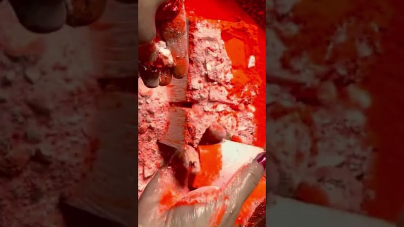 Orange Pigment on Freshies