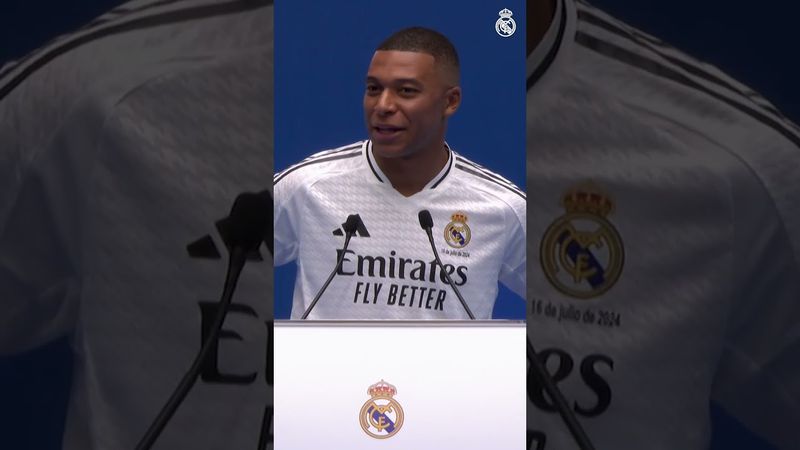 🔊 Kylian Mbappé: "1, 2, 3... ¡Hala Madrid!"