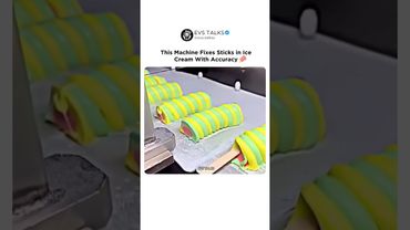 This Machine Fixes Sticks in Ice Cream with Perfect Accuracy 🍦🤖🔥