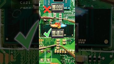 SMD Capacitor Test in Seconds | Find Real Shorted Ceramic Capacitors with a Multimeter #shorts