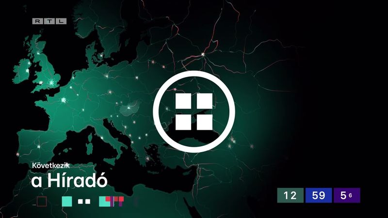 [🇭🇺] RTL Híradó visszaszámláló és főcím (2025.01.06)