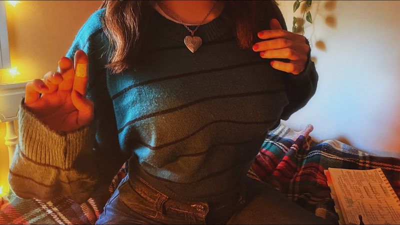 ⋆˚࿔ Nerd-Mädchen flüstert dir PHYSIK in deinen Schoß, sanftes ASMR 𝜗𝜚˚⋆