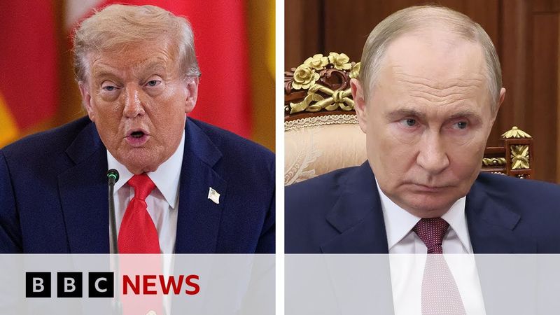 Trump says he has spoken to Putin to arrange Zelensky meeting | BBC News