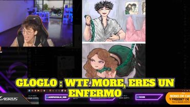 GLOGLO REACCIONA A MORE PASÁNDOSE DE FRÍO DE NUEVO CON UN DIBUJO