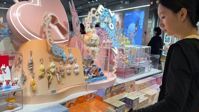 Fans hits store as Chinese toymaker Pop Mart launches mini Labubu | AFP