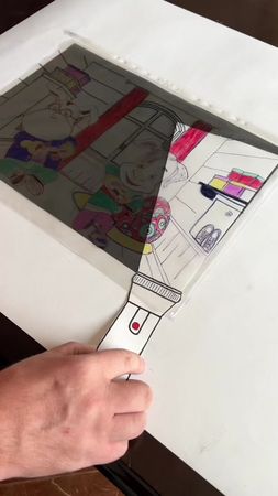 Волшебный фонарик своими руками