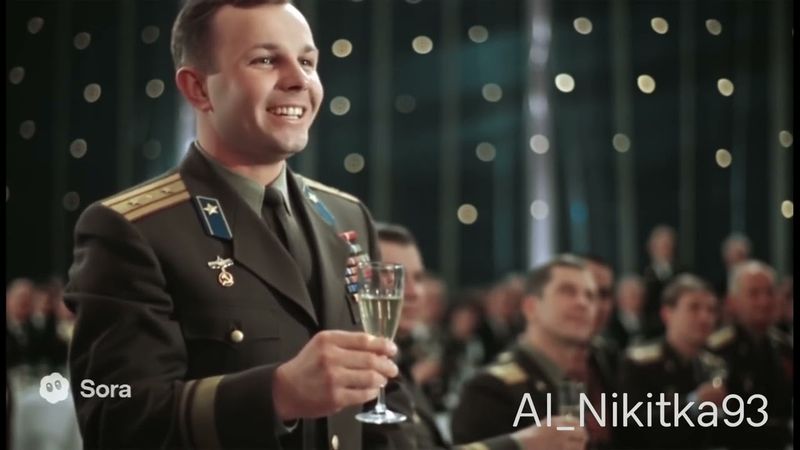 Первый в мире голубой огонёк созданный ИИ | Sora 2