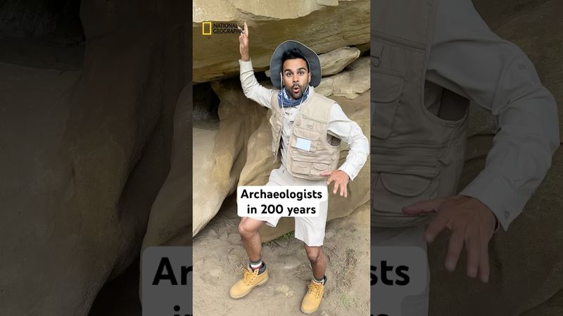 Archaeologists in the future