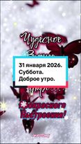 Часть 34. Последний день января. Суббота. Доброго зимнего утра! #31 #...