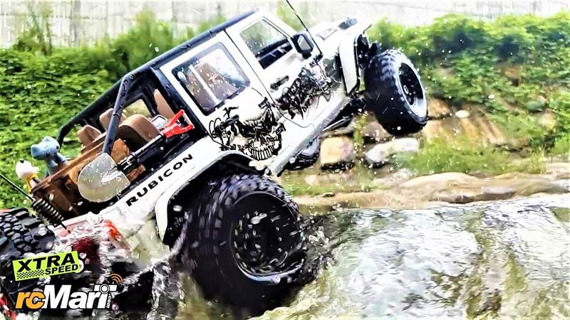 RC Car Xtra Speed XS01 Jeep Wrangler Creek Rock Crawling(Jae-song) 2