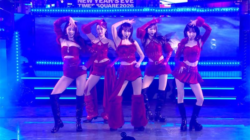 LE SSERAFIM - "Spaghetti" and "Crazy" [2026 Dick Clark's New Year's Rockin' Eve]