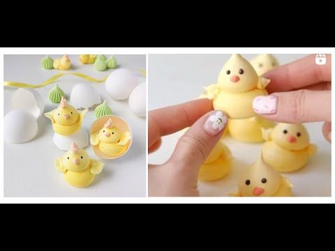 🐣 МЕРЕНГОВЫЙ ДЕКОР🌸Рецепт🌸🐥