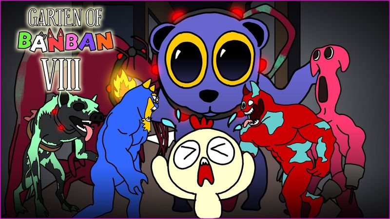 Garten of banban 8 summary animation cartoon.