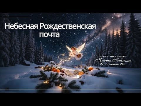 "НЕБЕСНАЯ РОЖДЕСТВЕНСКАЯ ПОЧТА " песня на стихи Ксении Павленко.