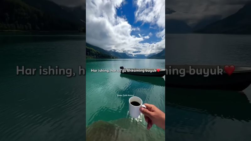 Сен яратган оламу инсон гўзал #poetry #2024 #hayot #love