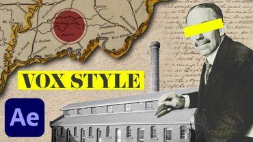 Animazione collage di mappe Vox | Movimento della telecamera 3D (tutorial After Effects)