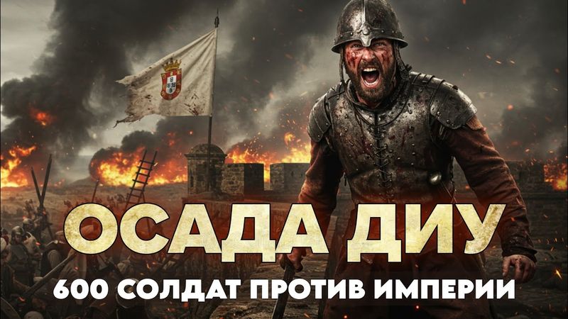 600 ПРОТИВ 25000: Как португальцы УНИЗИЛИ Османскую Империю.