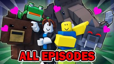 99 NIGHTS IN THE FOREST, BUT THE ANIMALS ARE FRIENDLY! (All episodes) Roblox Animation