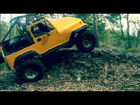 Bishop's RC Crusade - Jeep Wrangler YJ Rock Crawling and Winching