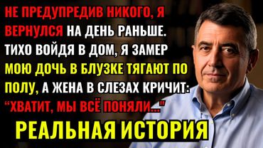 Я ВЕРНУЛСЯ НА ДЕНЬ РАНЬШЕ и застал, как мою дочь ТЯГАЮТ ПО ПОЛУ, а жена молит: ХВАТИТ, МЫ ВСЁ ПОНЯЛИ