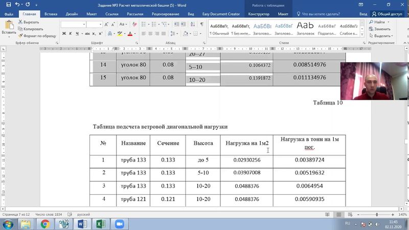 Урок 4.Моделирование и расчет металлической башни в программном комплексе ЛИРА-САПР-2020
