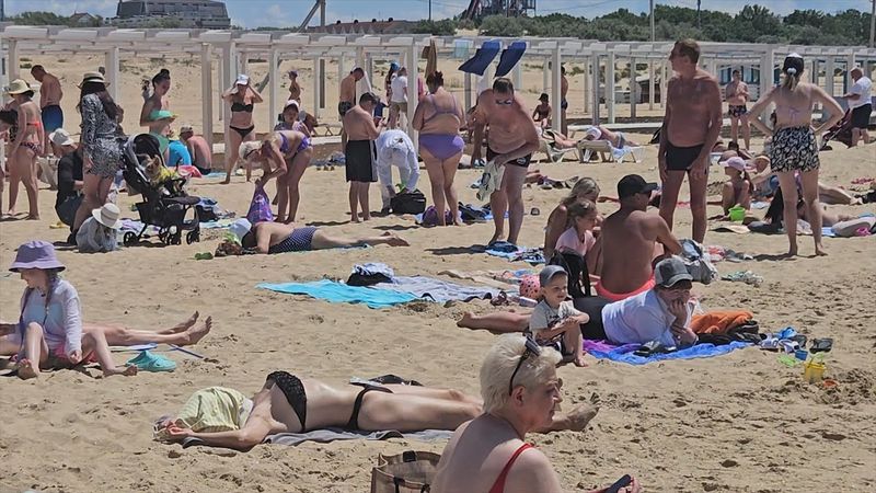 АНАПА! ВИТЯЗЕВО ГДЕ ЛЮДИ!? ПЛЯЖИ ВИТЯЗЕВО и ЦЕНТРАЛЬНЫ ПЛЯЖ АНАПЫ