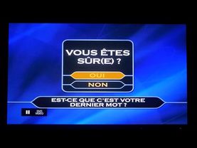 Qui Veut Gagner Des Millions? (Jeu DVD France 3ème édition) Est ce que ç'est votre Dernier Mot?