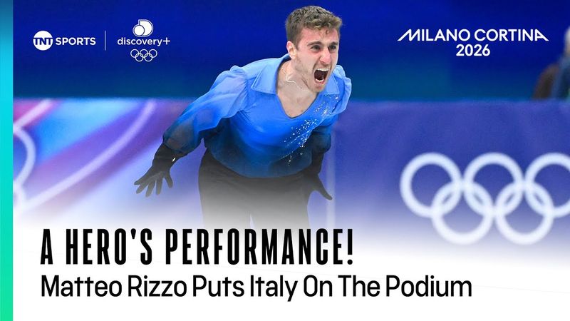 Matteo Rizzo With a PHENOMENAL Figure Skating Performance 🙌 | Winter Olympics 2026