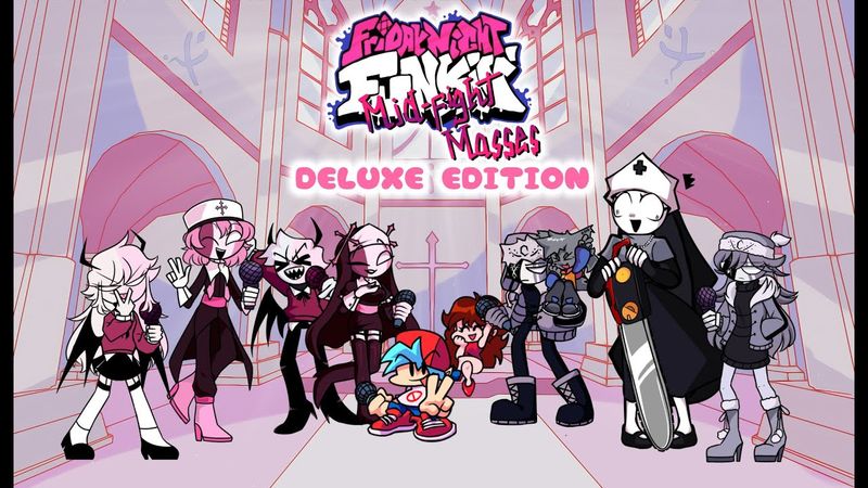 Friday Night Funkin' Sarvente's Mid-Fight Masses DELUXE EDITION FULL WEEK 1-7 С РУССКОЙ ОЗВУЧКОЙ.