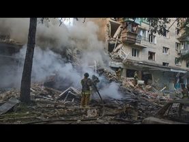 Russia's latest deadly drone and missile attack on Kyiv 'pure terrorism', Zelenskyy says