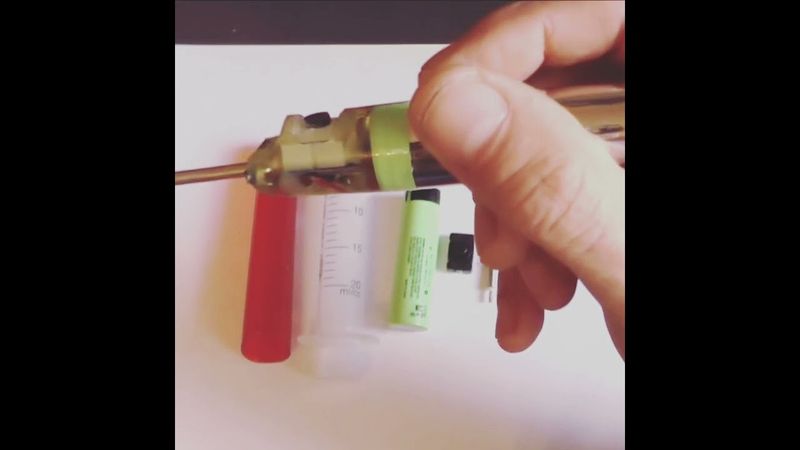 Как сделать аккумуляторный паяльник.