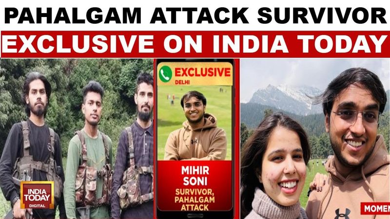 Mihir Soni, Survivor Of Kashmir Terror Attack, Speaks To India Today | Exclusive | Pahalgam Attack