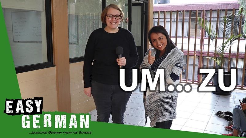 How to form sentences with "Um... zu" | Super Easy German (93)
