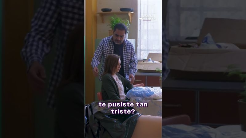 La ternura de Omar, emociona a Elena #JuegosdeAmoryPoder #Uninovelas