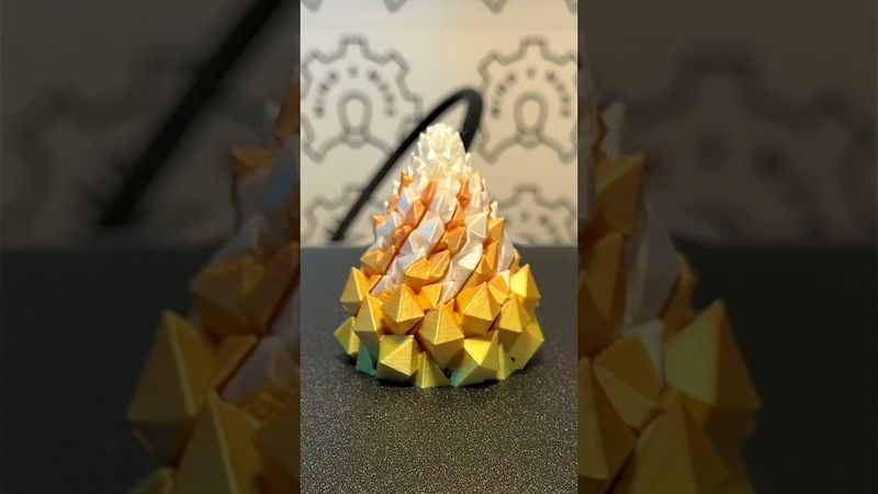 3D Printed Crystal Cone