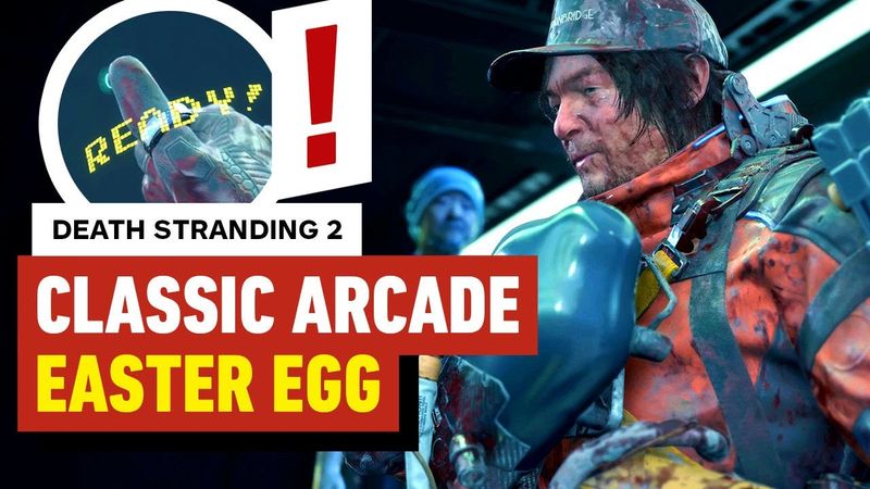 A Classic Arcade Game Is Secretly Tucked Inside Death Stranding 2 | DS2 Easter Egg
