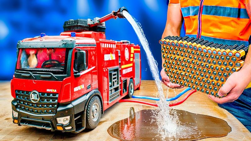 УВЕЛИЧИЛИ МОЩНОСТЬ СТРОИТЕЛЬНЫХ ИГРУШЕК В 10 РАЗ!)