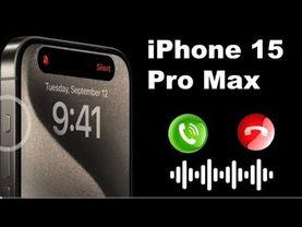 iPhone 15 Pro Max Ringtone  Original |  iPhone 15 Pro Max Ringtone Official