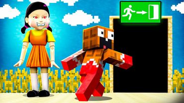 МЫ НАШЛИ СЕКРЕТНЫЙ *ВЫХОД* ИЗ ИГРЫ В КАЛЬМАРА В МАЙНКРАФТ!