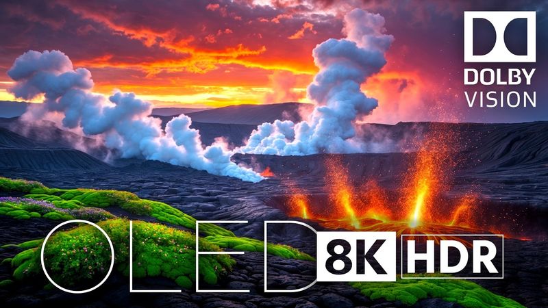 INSANE 8K HDR Video with Dolby Vision and 60fps - OLED TEST DEMO