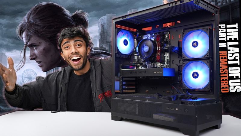 I Built Best Budget PC For - The Last of US Part 2 Remastered [NEW] 🤩 Live Test