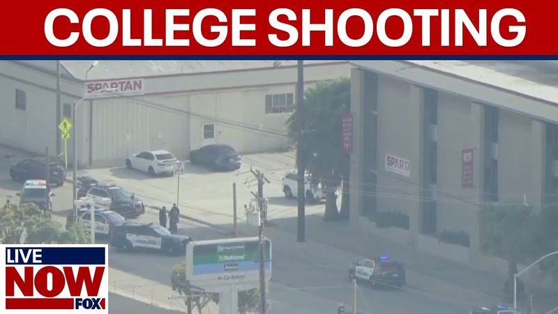 3 people hurt in shooting at Spartan College in Inglewood  | LiveNOW from FOX