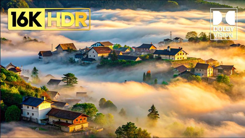 Beautiful 16K HDR Video ULTRA HD 120 FPS Dolby Vision (4K / 8K TV)